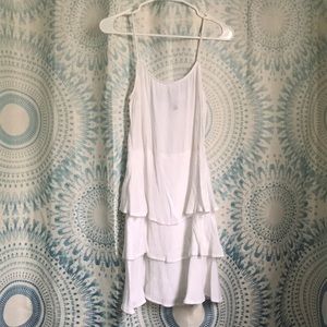 Flowy white sundress